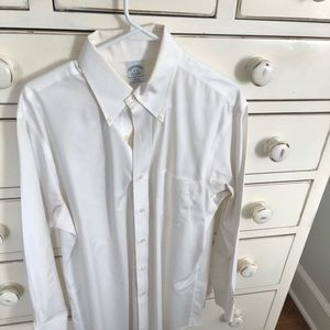 Brooks Brothers Non-iron Slim-fit Dress Shirt